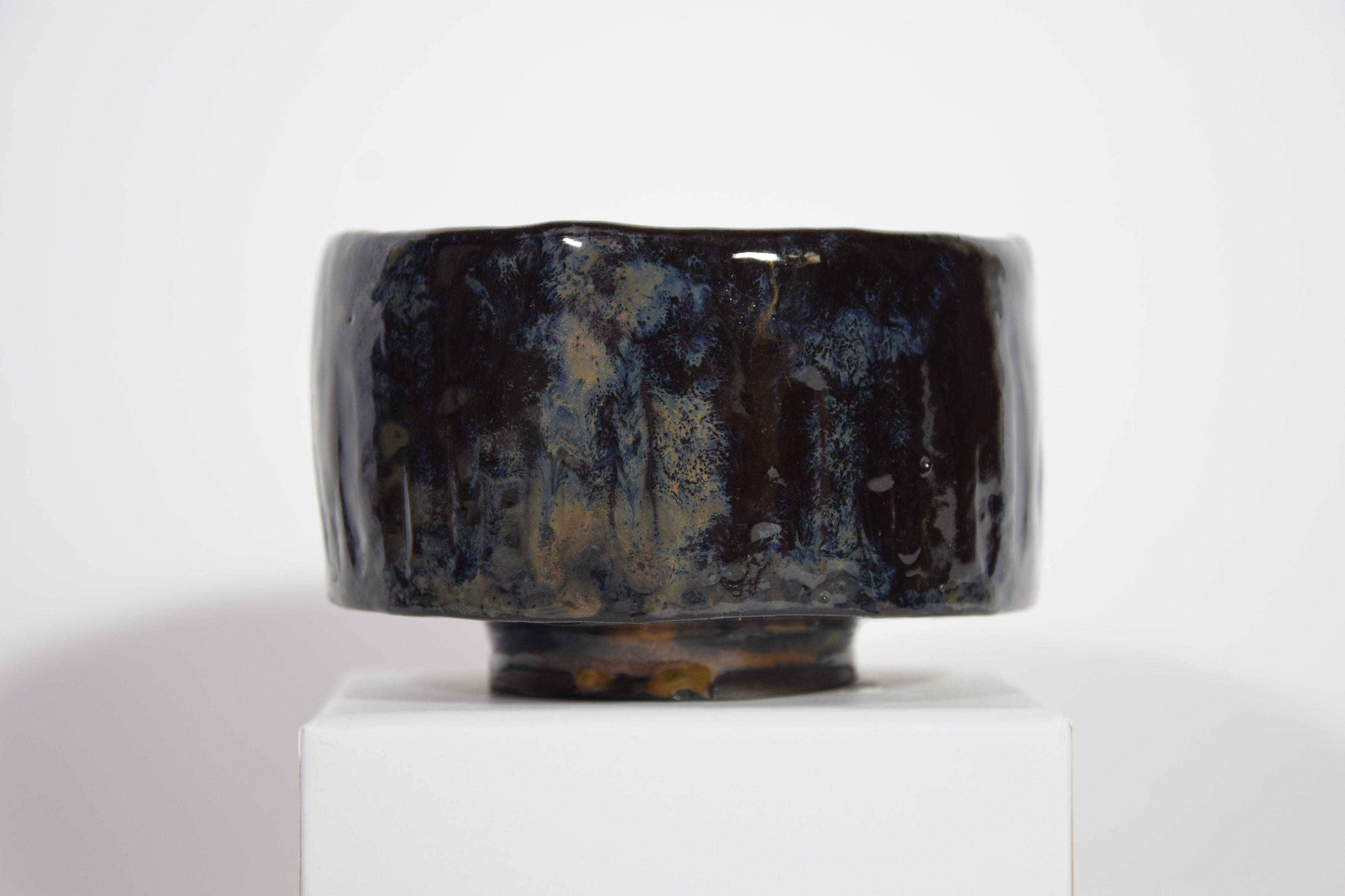 Bol et tasses matcha - Cendres bleues